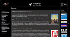 Desktop Screenshot of film-kultur.de